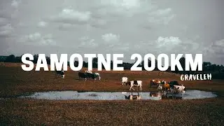 Samotne 200 km gravelem