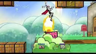 Smash Project M Ex Remix DX - Roy vs Tails no TAS