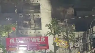 Kanpur Fire - A R Tower Bans Mandi