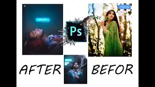 PhotoShop❤️ I Miss You Photo Editing Tutorial | Creative Photo Editing - LapTop/Computer...