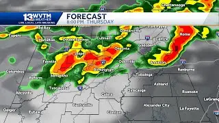 A frost and freeze likely for Central Alabama ahead of scattered, strong storms later in the week.