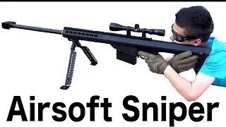 Lancer Tactical LT-20 Airsoft Sniper Rifle with Robert-Andre!