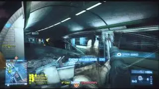 BF3 | XBOW Scoped Gameplay | Metro Rush