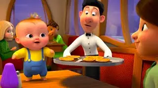 Restaurant Manners| Pretend Play & Kids Songs