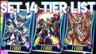 Tier List for the Set 14 Meta || Vanguard Zero (JP)
