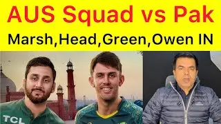BREAKING 🛑 Australia squad for Tour Pakistan announced | Head, Green, Marsh, Owen, Zampa Coming LHR