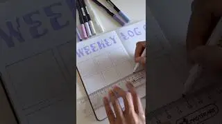 Cute and easy butterfly themed weekly log🦋🤍 #bujoideas #bujo #bulletjournal #bujoweeklyspread