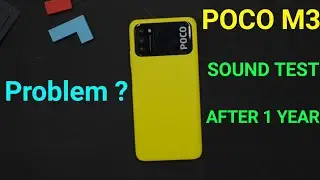 POCO M3 Sound Test | POCO M3 Speaker Test | POCO M3 Sound Problem | After 1 Year | Techbit Trix |