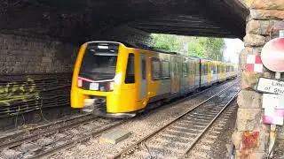 555007 on a South Shields to St James Service @ South Gosforth Station 13/01/26