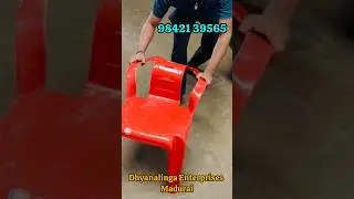 Plastic Armless Chair💥🤩