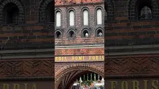 The Holsten Gate at Lubeck - Germany, Schleswig-Holstein State