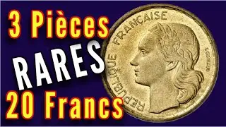VALEUR 3 Pièces de 20 FRANCS GUIRAUD très RARES ?