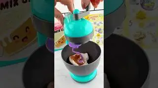 So Slime DIY Slime MIXER Machine Satisfying Video ASMR! 🍰 #shorts #fidgets #asmr