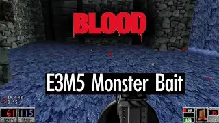 Blood E3M6 &ldquo;Monster Bait&rdquo; Extra Crispy All Secrets + Easter Eggs and References (No Commentary)