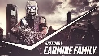 Carmine Family Speedart