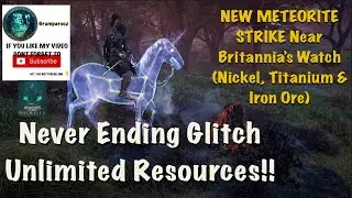 Meteorite STRIKE GLITCH keeps repeating NEAR Britannia Watch ACValhalla Live