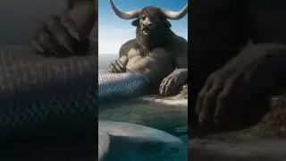Minotaur mermaid