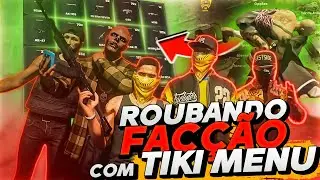 ROUBANDO O LOOT DAS FACÇOES COM MOD MENU FIZ O MAIOR ROUBO NESSE VIDEO GTA RP