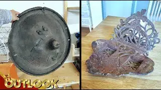 What Is This MYSTERIOUS Old Looking Shield In A Thrift Shop And This Antique Item In An 1850s House?