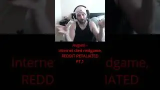 August - Internet died midgame REDDIT RETALIATED PT.1 #leagueoflegends #shorts #league #lol #gaming