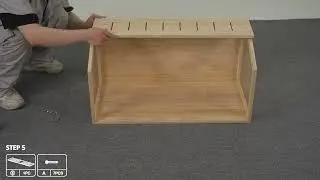 Build a Coziwow Wooden Hamster Cage, Small Animal Habitat Openable Roof 4 Acrylic Sheets | CW12S0552