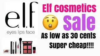 Elf Cosmetics SUMMER SALE! Items As Low As $0.32 Cents!!!