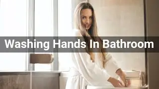 Washing Hands In Bathroom &bull; Water &bull; Sounds Effects (No Copyright Sounds)