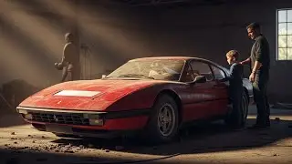 ASMR Ferrari 326 GTS! Emotional Full Restoration &ndash; Dad&rsquo;s 1985 Classic Becomes Home Showpiece