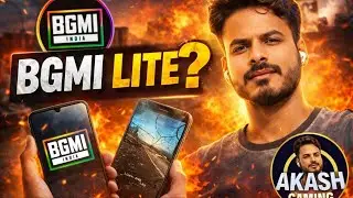 BGMI LITE CONFIRMED?! 😱 Official Survey Proof Live Stream Ind Akash Gaming