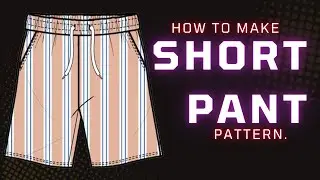 How To Make Boys Short Pant Pattern | Short Pattern Making | Winda Cad Tutorial |