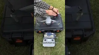 The use of drone aerial photography for return testing.😱