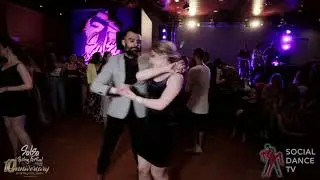 Dimitris Psychogyios & Despina - Salsa social dancing at the Salsa Spring Festival 2019