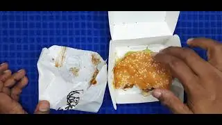 KFC Zero Chicken Burger