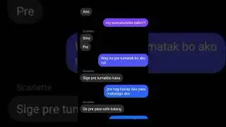 Half funny half saddest scary text chat