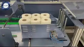 Elevator System Grouped Paper Towel & Napkin Shrink Wrapping Machine