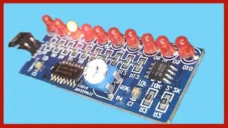 Electronics project-how to make sequential LED/flashing light using NE555/frequency adjustable