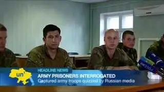 Kremlin journalists quiz captured Ukrainian soldiers: Russian media works closely with insurgents