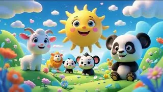 Baba Black Sheep, Mickey Mouse, Lion, and Panda Adventure