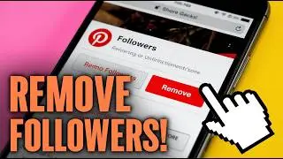 Remove Pinterest Followers FAST - Clean Your Account! how to remove or unfollow someone on pinterest