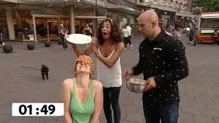Spaghetti bolognese over je hoofd - WIE IS DE SJAAK?