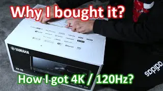 Yamaha RX-V6A Unboxing | Review | 4K/120Hz Fix | Dolby Atmos 8K HDMI 2.1 A/V Receiver