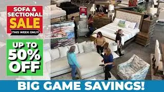 Game Day Living Room Upgrade 🏈 BIG GAME SAVINGS | Sofas & Sectionals Up to 70% OFF + Extra 20% OFF!