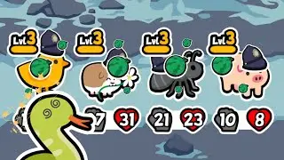 Super Auto Pets but we can only run LEVEL 3 PETS