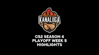 CS2 Season 4 Playoff Week 5 Highlights by allstar.gg