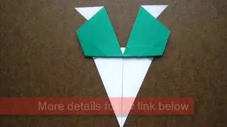 How to Make an Origami Oriental Radish