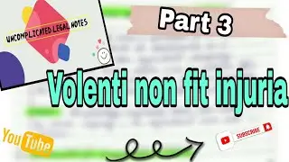 Volenti non fit Injuria | Part 3 | Exceptions of Volenti non fit Injuria | Rescue cases