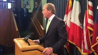 Lt. Gov. David Dewhurst announces the continuation of the border surge