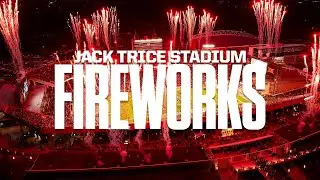 Jack Trice Stadium Fireworks!