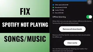 How to Fix Spotify Not Playing Songs and Music