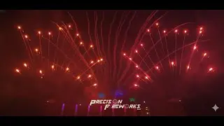 Precision Fireworks - 2025 NYE Fireworks Display - Designed by Shaun Hauter